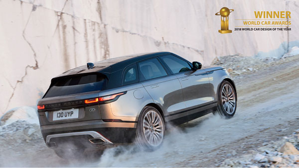 Range Rover Velar Wins World Car Design Of The Year Award