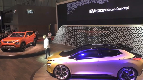 2018 Geneva Motor Show: Tata E Vision Sedan Concept Unveiled - Specifications, Features & Images