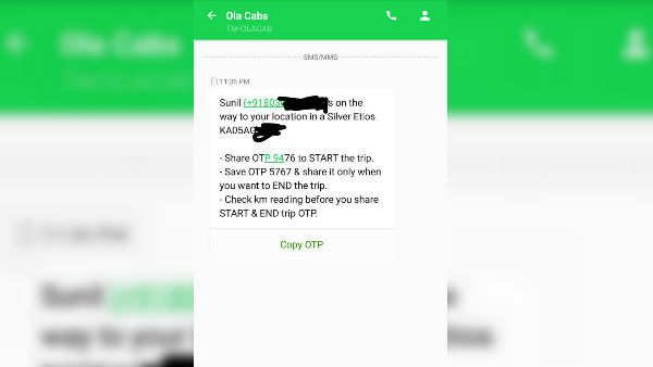 Person Books Ola Cabs From Bangalore To North Korea; Gets Billed Rs 1.49 Lakh