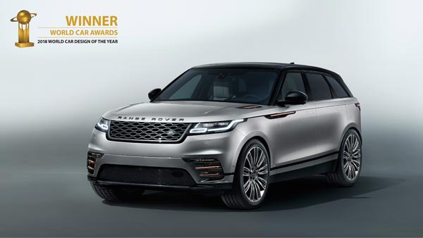Range Rover Velar Wins World Car Design Of The Year Award
