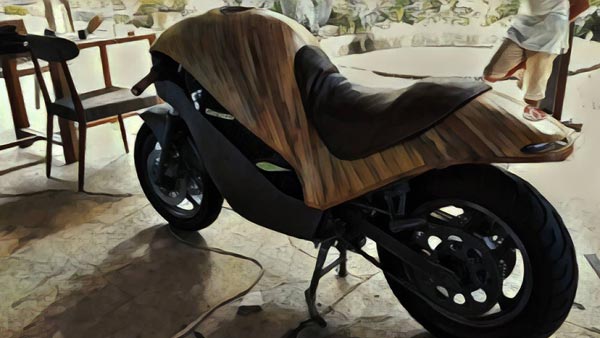 Banatti Green Falcon Is An Electric Motorcycle Made With Bamboo