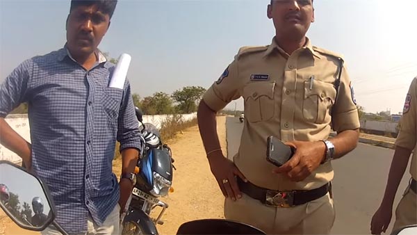 Telangana Cops Harass Bikers For Riding With Proper Gear — A Honda Navi Was One Of The ‘Fast Bikes’