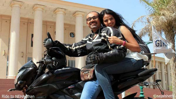 A Father Rides 3,630Km To Meet His Daughter; ‘Ride To NEHAsthan’