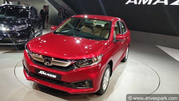 New Honda Amaze 2018 Launch Date Confirmed; Expected Price, Features, Specifications & Images