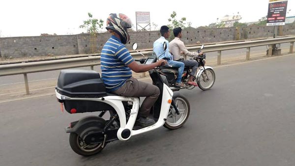 Mahindra GenZe Electric Scooter Spotted Testing In India