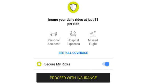 Ola Cabs Insurance Covers For Customers; Offers In-Trip Insurance Policy Of Up To Rs 5 Lakh