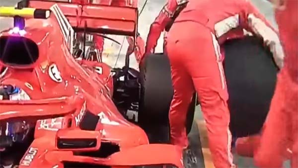 Formula 1 Ferrari Mechanic Suffers Fracture; Team Fined 50,000 Euros