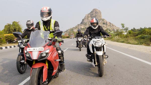 TVS Apache Owners Group (AOG) Concludes Their First Ride — Here Are The Highlights