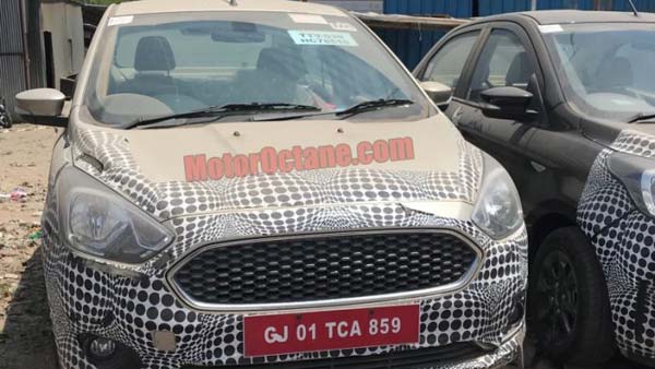 New 2018 Ford Aspire Facelift Spotted; Launch Expected Soon