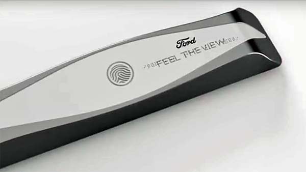 Ford Smart Window Prototype For Blind Passengers; Feel The View