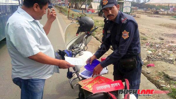 Illegal To Display Political Or Government Position On Cars & Bikes; Police Seize Vehicles