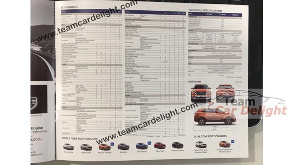 2018 Hyundai Creta Facelift Brochure Leaked Ahead Of Launch; New Colours, Specifications, Features & More