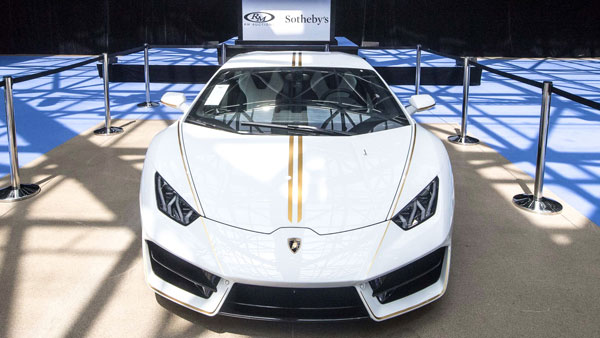 The Lamborghini Huracan Gifted To The Pope Is Now Sold — Auctioned At Rs 5.82 Crore