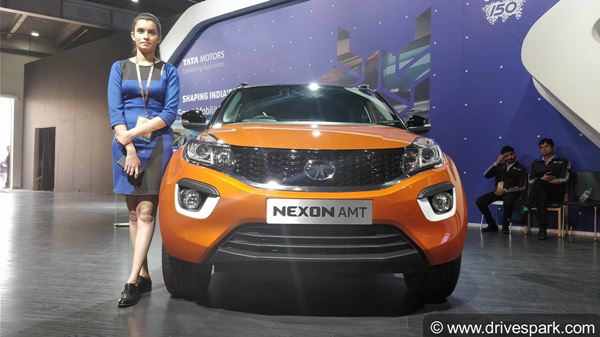 Tata Nexon AMT Launched In India At Rs 9.41 Lakh - Specifications, Features, Images And Details