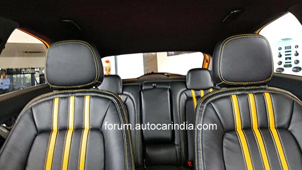 Tata Nexon SRT Frozen Edition Spotted At Dealership