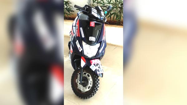 TVS NTorq SXR Revealed - To Debut At The Indian National Rally Championship