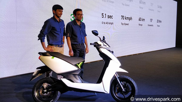 Ather Energy 340 & 450 Electric Scooters launched In India; Prices Start At Rs 1.09 Lakh Ather Energy 340 & 450 Electric Scooters launched In India; Prices Start At Rs 1.09 Lakh