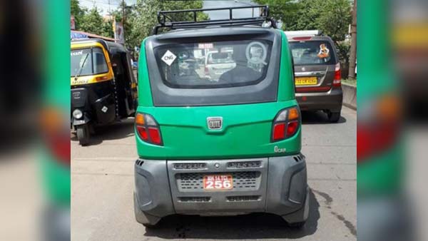Bajaj Qute CNG Variant Spotted Testing In India