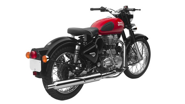 Royal Enfield Classic 350 With Rear Disc Brakes On Redditch Edition