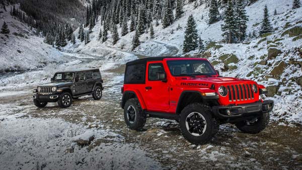 2018 Jeep Wrangler 3 & 5-Door SUV Spotted At Mumbai Airport