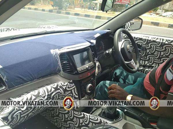 Mahindra S201 Interior Spied: Compact SUV Offering Expected To Launch Soon