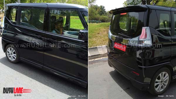 Maruti WagonR (Suzuki Solio) 7-Seater Spied In India; New Spy Shots Of Interior And Exterior Design