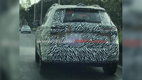 MG RX5 SUV Spotted Testing In India