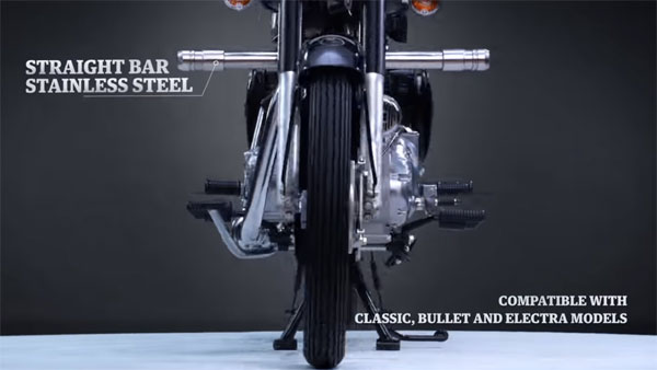 Royal Enfield Crash Guards: The Latest Crash Guards For The Royal Enfield Bullet Shown In New Video