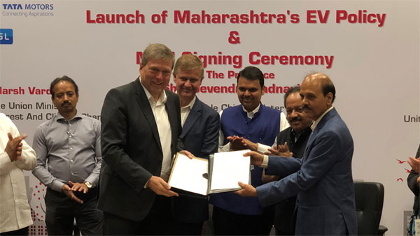 Tata Motors & Maharashtra Government Sign MoU; Will Provide 1000 Electric Vehicles