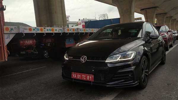 Volkswagen Golf GTD Spotted Testing In India: India-Launch Around The Corner?