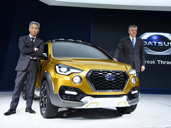 Datsun GO Cross Snapped While Testing In India