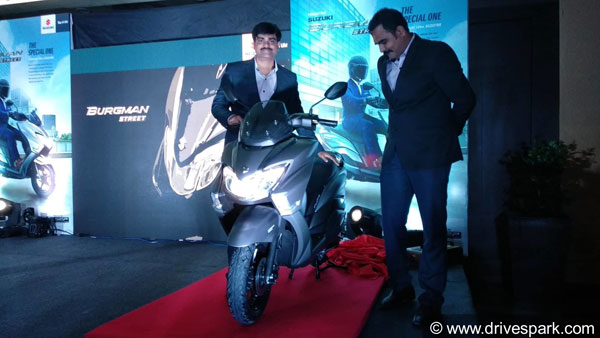 Suzuki Burgman Street Launched In Bangalore; Priced At Rs 70,105