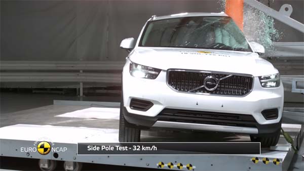 Volvo XC40 Euro NCAP Crash Test Results Revealed