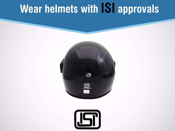 Non-ISI Helmet Ban