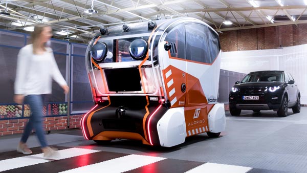 Jaguar Develops Autonomous Pods With ‘Virtual Eyes’ Technology; Begin Live Test Trials