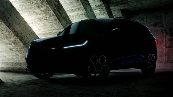 Skoda Kodiaq RS Teased Ahead Of Unveil; To Be Showcased At The Paris Motor Show