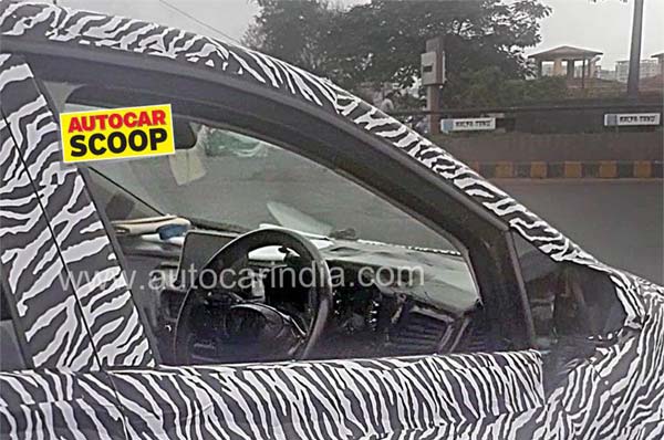 Tata 45X Hatchback Spotted Testing In India - Interior Revealed