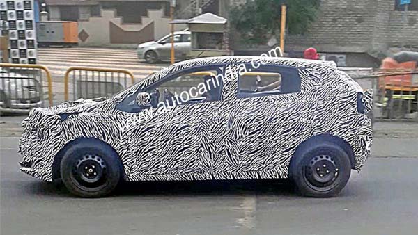 Tata 45X Hatchback Spotted Testing In India - Interior Revealed