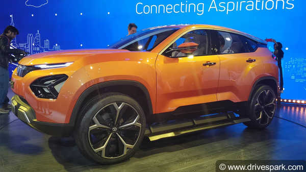 Tata Harrier (H5X) SUV Spotted Testing In Bangalore