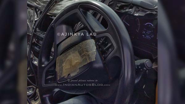 Tata Harrier Interior Spied - More details Revealed