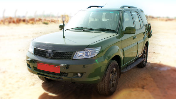 Tata Motors Rolls-Out 1500th Army-Spec Safari Storme SUV