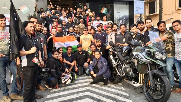 Triumph Motorcycles India Conducts Freedom Ride Across Dealerships To Mark India’s 72nd Independence