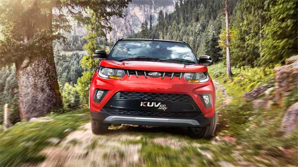 Mahindra KUV100 NXT AMT Variant Spotted Testing
