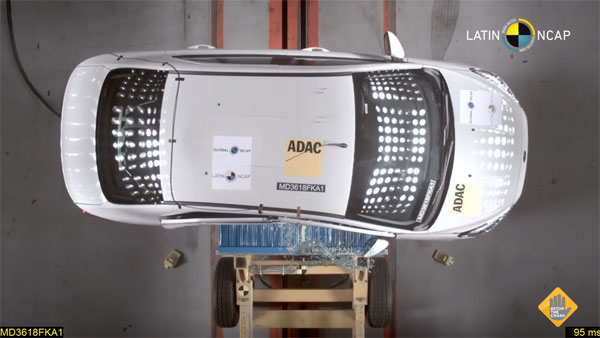 Ford Aspire Facelift Crash Test: Latin NCAP Ratings, Results And Video