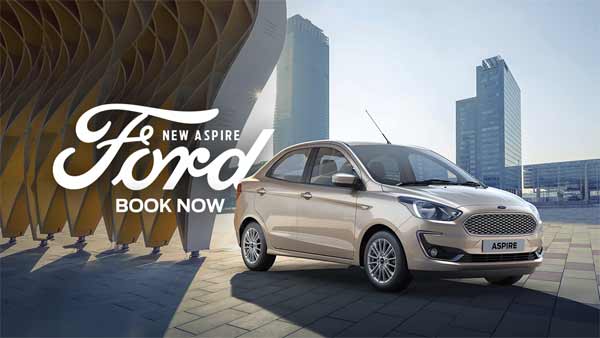 New Ford Aspire Facelift Bookings Open Ahead Of Launch