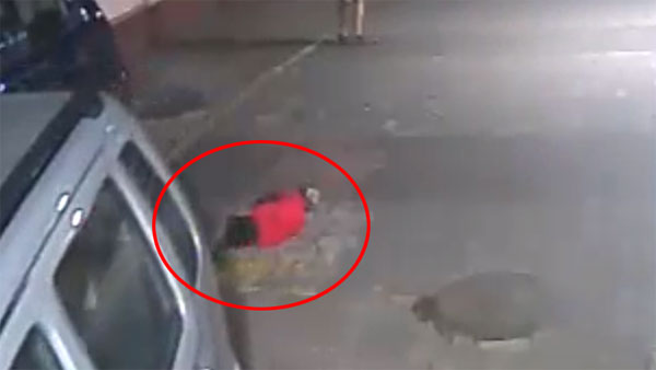 Maruti WagonR Runs Over Boy Who Walks Away From The Incident Maruti WagonR Runs Over Boy Who Walks Away From The Incident