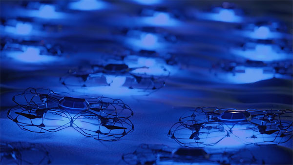 850 Intel Drones Create Futuristic Reveal For Audi e-Tron