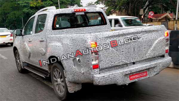 Isuzu D-Max Facelift Spotted Testing In India; Launch Expected In First-Half Of 2019