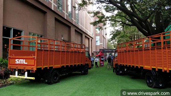 SML Isuzu Launches New Global Series Of Trucks In Bangalore