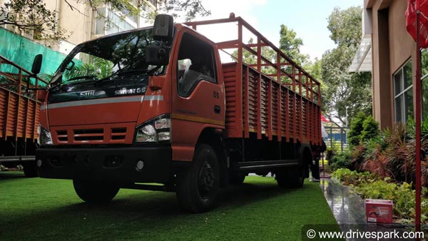 SML Isuzu Launches New Global Series Of Trucks In Bangalore